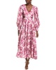 Bardot Pleated Floral Maxi Dress