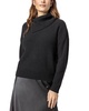 Lilla P Folded Collar Wool & Cashmere-Blend Sweater