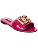 Dolce & Gabbana Bianca DG Logo Patent Slide