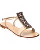 Manolo Blahnik Rikli 10 Leather Sandal