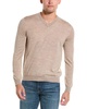 wool v-neck sweater