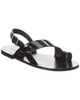 Saint Laurent Jacob Leather Sandal