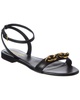 Saint Laurent Le Maillon Leather Sandal