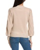 Nanette Nanette Lepore Lattice Sleeve Sweater