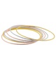 ADORNIA 14K Plated Bangle Bracelet