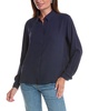 EILEEN FISHER Classic Collar Silk Shirt