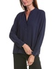 EILEEN FISHER Mandarin Collar Shirt