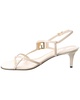 FENDI FFold Leather Sandal