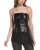 Helmut Lang Leather Lace Top