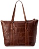 Frye Melissa Patchwork Zip Leather Shopper Tote