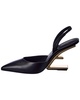 FENDI First Leather Slingback Pump