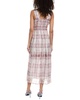 Burberry Scribble Check Silk Maxi Dress