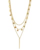 Adornia 14K Plated Chain Necklace Set