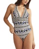 Boden Bow Detail Halter Swimsuit