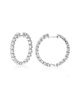 Amairah 14K 2.50 ct. tw. Lab-Grown Diamond Hoops