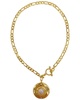 Adornia 14K Plated Pearl Pendant Necklace