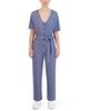 BCBGeneration Knit Tie-Front Jumpsuit 