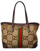 Gucci Ophidia Medium Jumbo GG Canvas & Leather Tote