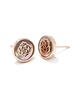 Kendra Scott Stamped Dira 14K Rose Gold Plated Studs