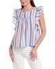 Lilla P Sleeveless Ruffle Top