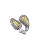 Samuel B. 18K & Silver Bypass Ring