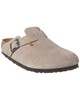 boston bs narrow suede clog