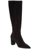 Stuart Weitzman Renegade Zip 75 Suede Knee-High Boot