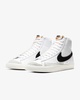 blazer mid '77 cz1055-100 fashion sneaker women's white sail leather nr7507