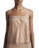 Vince Beaded Sequin Straight Cami