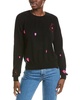 wool & cashmere-blend queen of hearts sweater