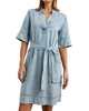 chancey dress in faded indigo