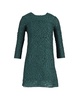 shift dress in green polyester