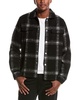 marlon heavy check overshirt