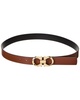 Ferragamo Gancini Reversible & Adjustable Leather Belt