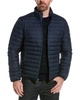 barrel quilted down jacket