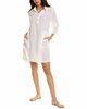 cecily shirt dress in white