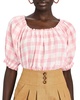 garland top in pink