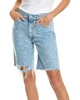 MOTHER Denim The Undercover Fray Whitecaps Short