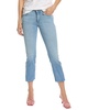 mara straight mid-rise instasculpt light harbor ankle cut jean