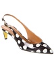 Marni Polka Dot Patent Slingback Pump