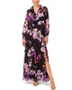 Adrianna Papell Soft Printed Maxi Dress