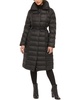 hooded cire puffer coat