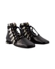 aj1284 ankle boots -  pulla - leather - black