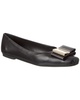 Ferragamo Lina Leather Ballet Flat