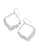 lacey earrings in silver