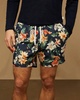 men charles 5" swim trunks in deep navy multi