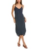 fray cami bias slip dress