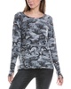 notch neck brushed pullover