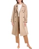 double-breasted trench coat