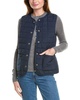 quilted reversible vest